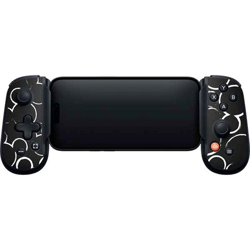 Disney Mickey Mouse Logo Pattern Backbone One for iPhone Game Controller Skin